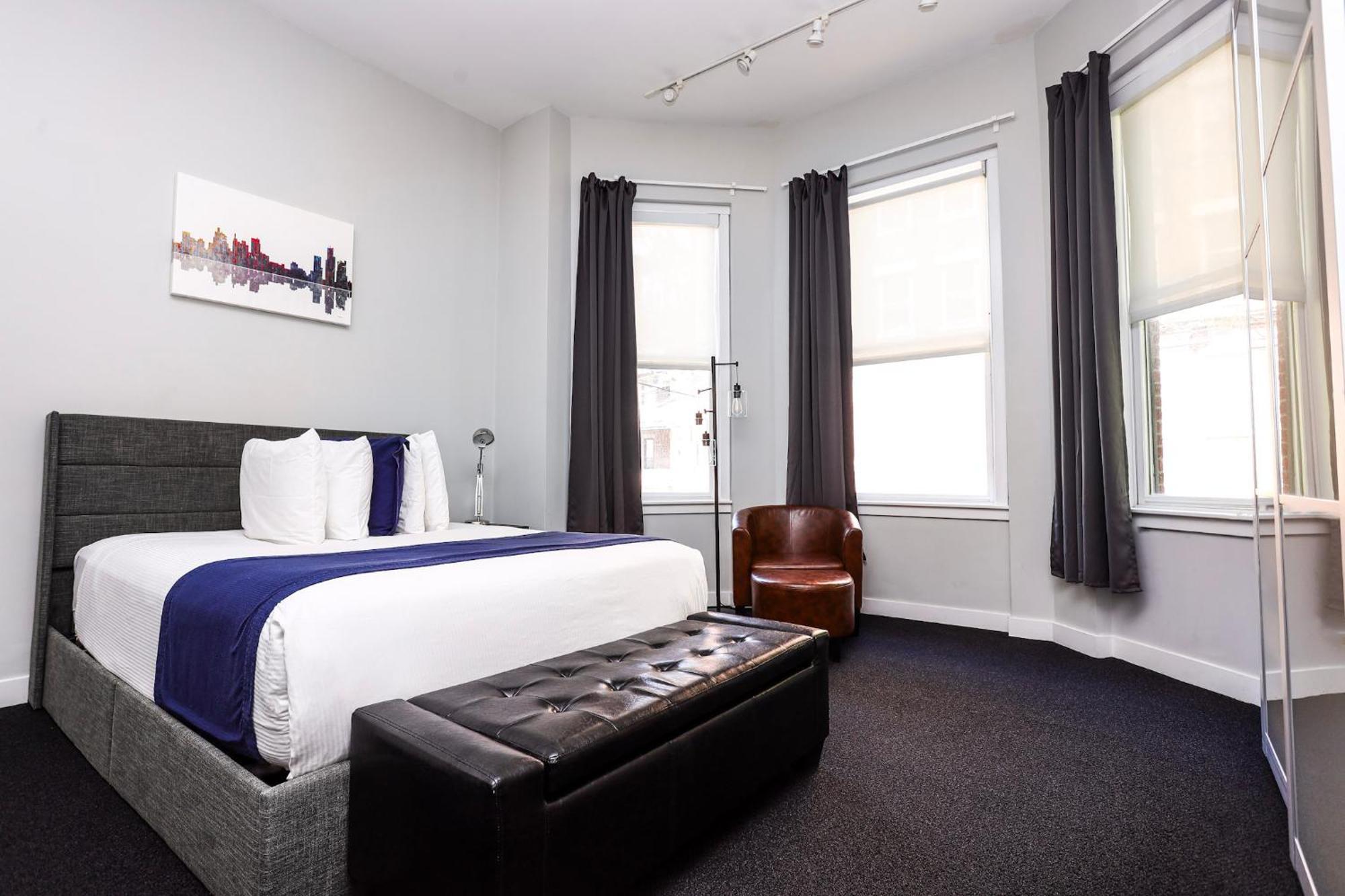 Large Stylish Newbury Street Studio w/ Kitchen Boston Exterior foto